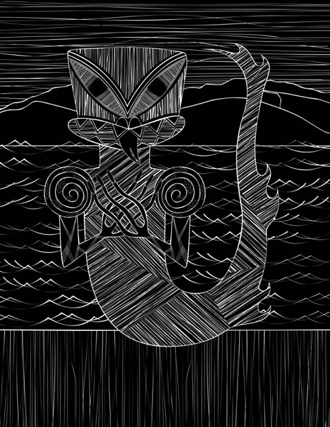 Ngarara Huarau taniwha