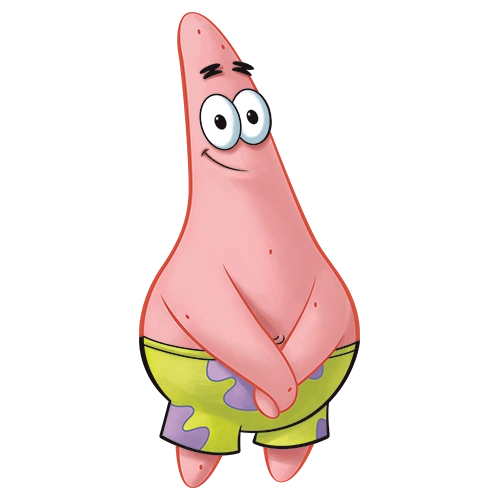 Patrick Star Posing