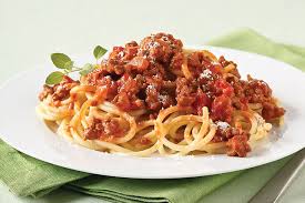 Mouth watering image of spaghetti bolognese